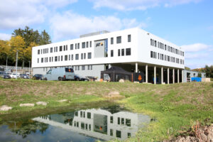 CO2-neutrales Gebäude der Jenaer Antriebstechnik