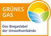 Logo von Grünes Gas - Das Biogaslabel der Umweltverbände