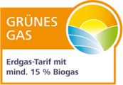 Logo von Grünes Gas - Das Biogaslabel der Umweltverbände