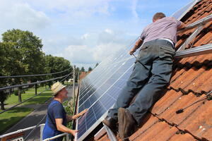 Neue Solaranlage in Proschim für Solarstrom plus 