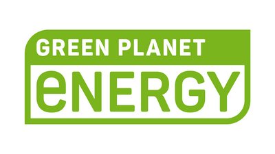 Logo von Green Planet Energy.
