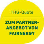 THG-Quote Störer mit dem Text: Zum Partner-Angebot von Fairnergy