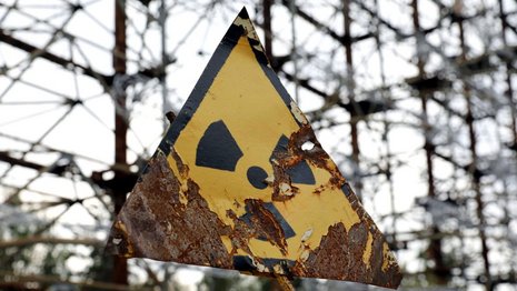 Atomkraft Warnzeichen in Tschernobyl